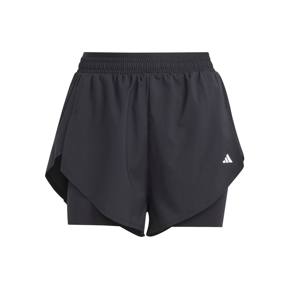 adidas Designed For Training 2in1 5,5in Shorts Mujeres-Negro