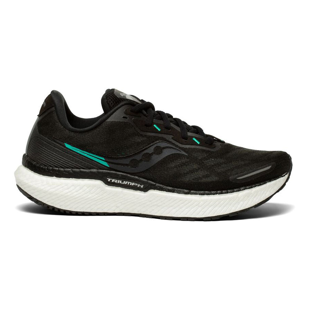 Saucony Triumph 19 Zapatilla Neutral Mujeres - Negro, Blanco