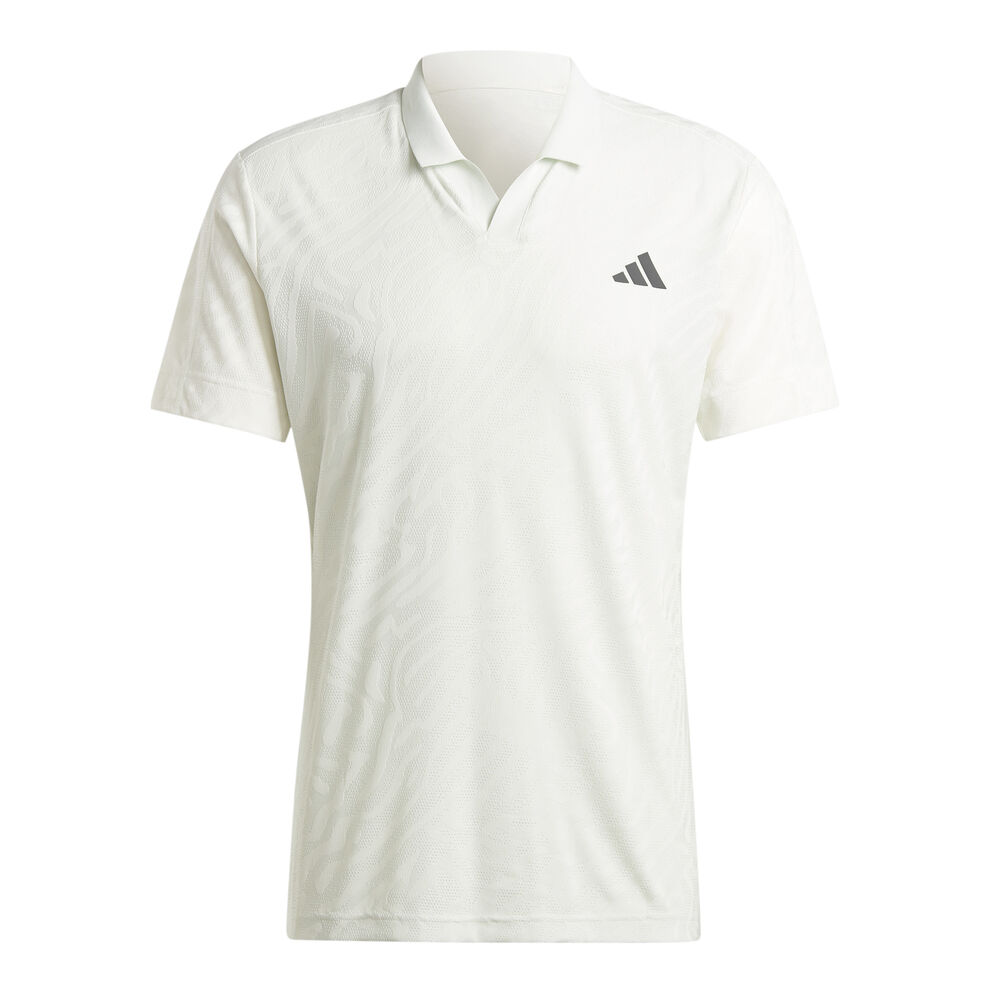 adidas Pro Polo Hombres-Crema