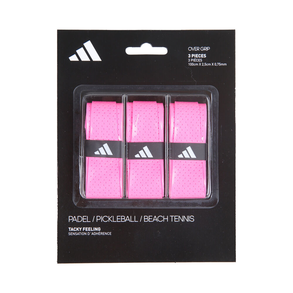 adidas Padel Overgrip Pack De 3-Rosa