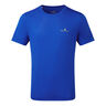 Tech Camiseta De Running Hombres-Azul