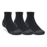 Performance Tech Quarter Calcetines De Tenis Pack De 3-Negro