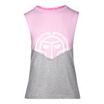 Ropa BIDI BADU BIDI BADU Elinam Lifestyle Camiseta De Tirantes Mujeres-Rosa,Gris Claro