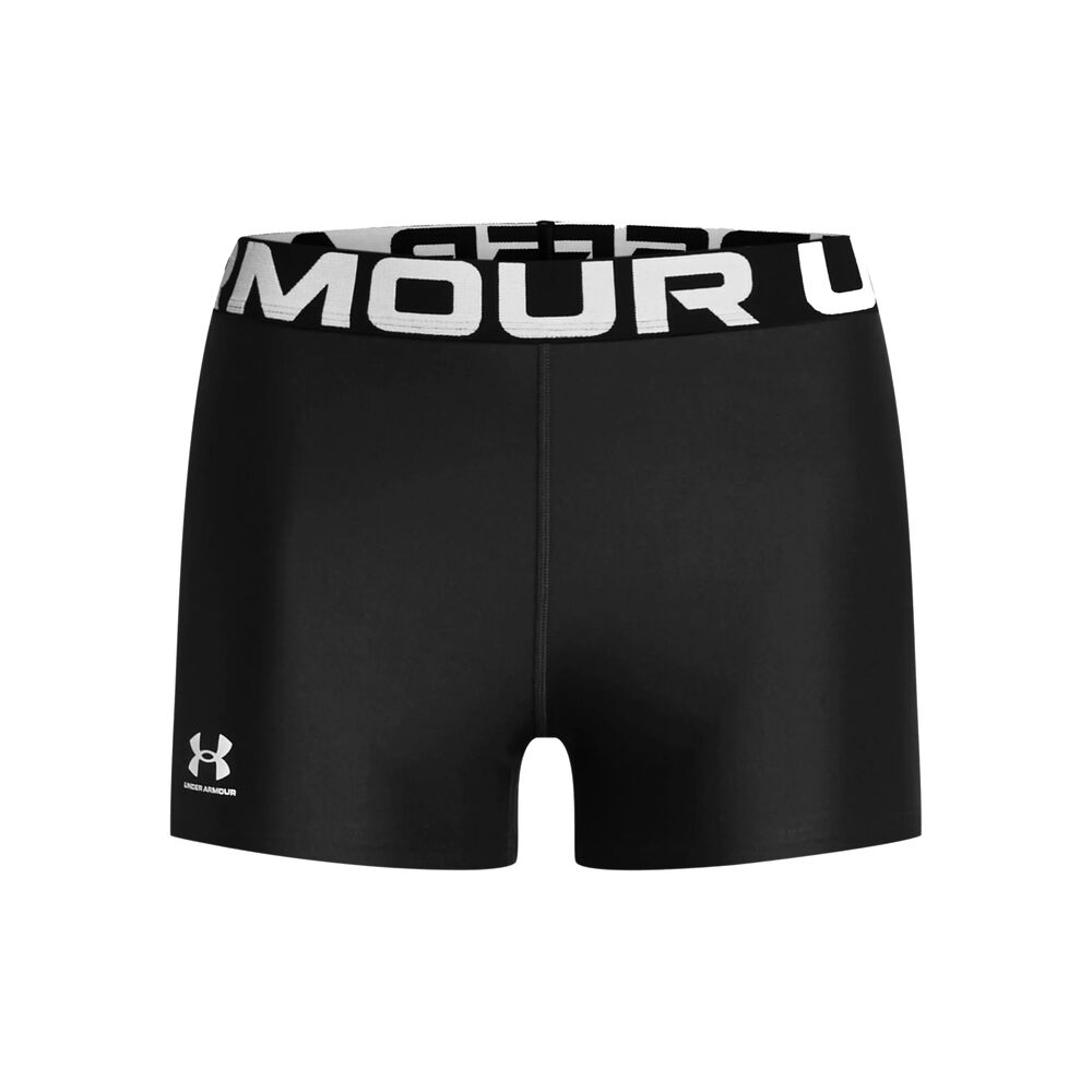 Under Armour Heatgear Authentics Shorty Shorts Con Bolsillo Para Pelota Mujeres-Negro