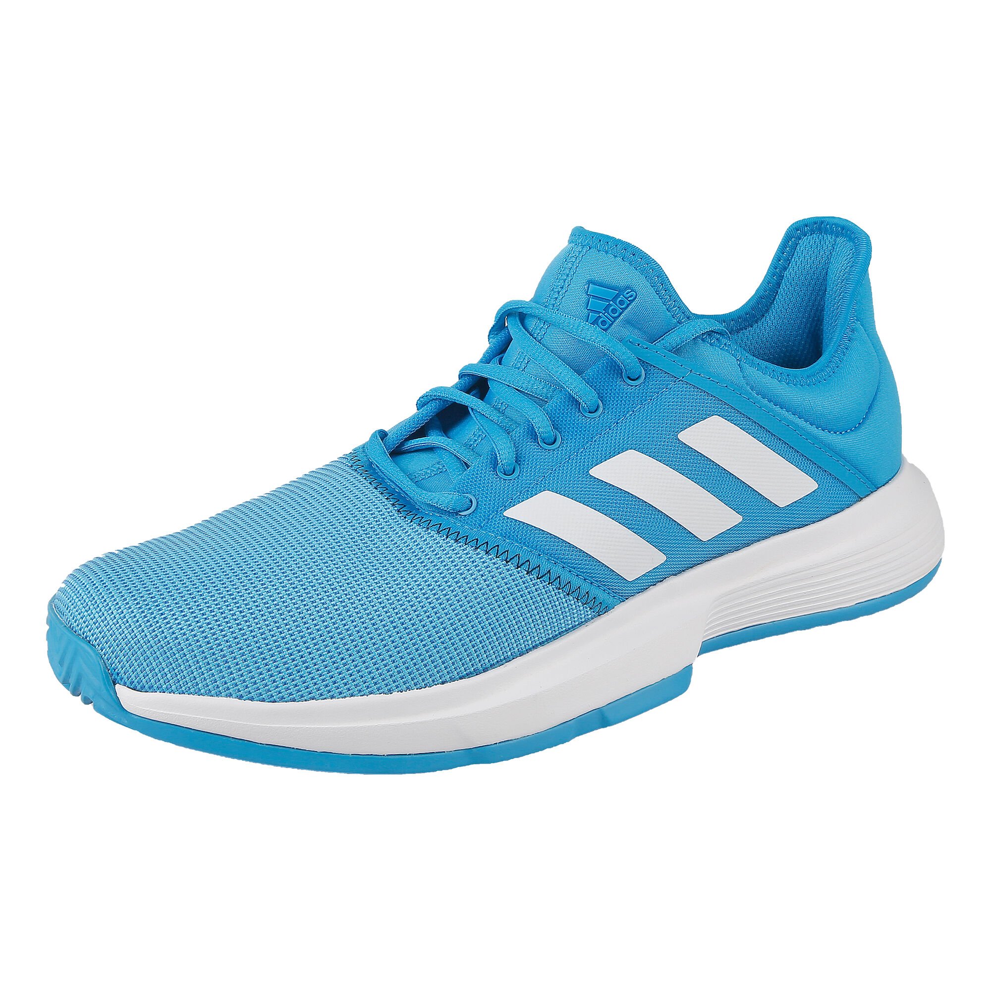 adidas Game Court Zapatilla Superficies Hombres - Azul Claro, Blanco compra |