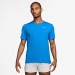 Ropa Nike Nike Miler Camiseta de running Hombres - azul, plateado