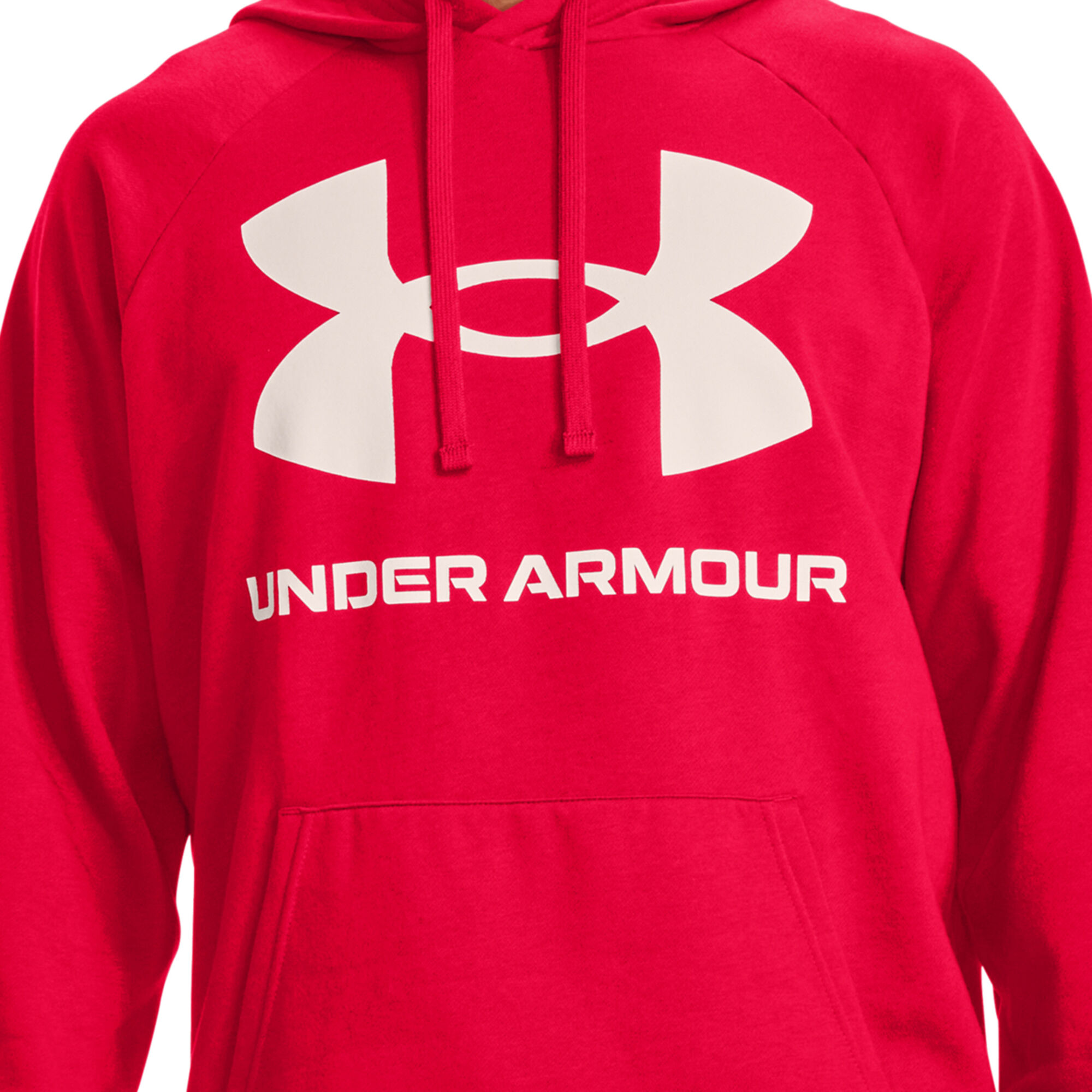 Under Armour Rival Fleece Big Logo Sudadera Con Capucha Hombres - Blanco compra online | Tennis-Point