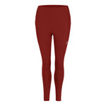Ropa ASICS ASICS Road High Waist Mallas Para Correr Mujeres-Rojo Vino