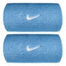 Swoosh Classic Doublewide Cinta para sudor Unisex - azul, blanco