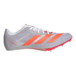 Zapatillas para correr adidas adidas Sprintstar Spikes Unisex-blanco, rojo