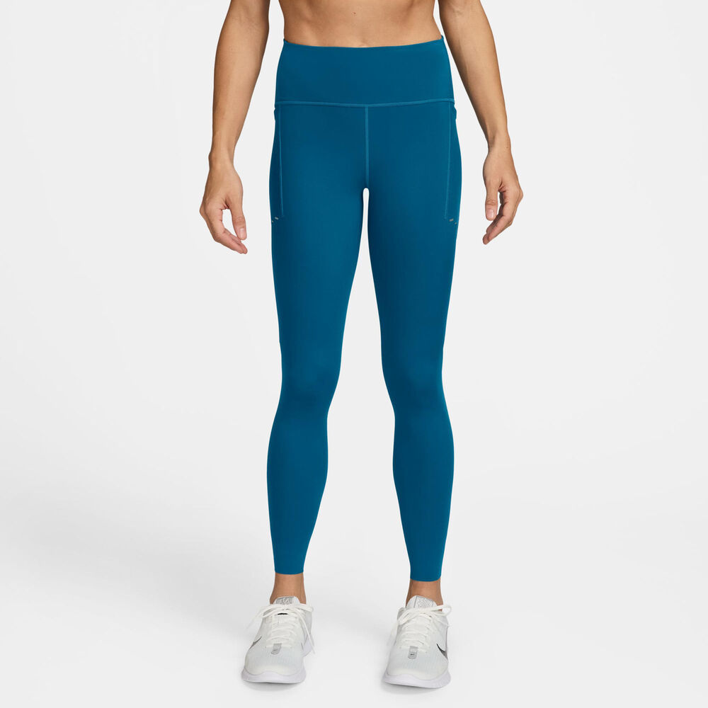 Nike Swift Tight Mallas para correr Mujeres-verde, plateado