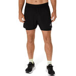Ropa ASICS ASICS Core 2in1 5in Pantalones cortos Hombres-negro, negro