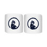 Short Cinta Para Sudor Pack De 2-Blanco,Azul Oscuro