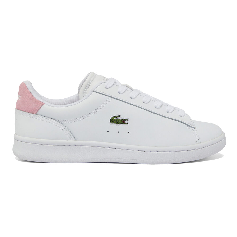 Lacoste Carnaby Set Zapatilla De Ocio Mujeres - Blanco, Rosa