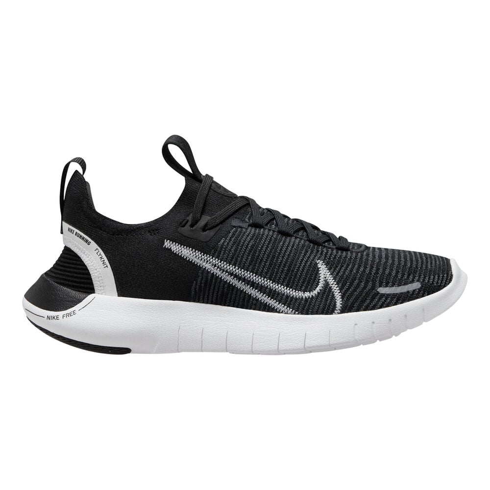 Nike Free Run Flyknit Next Nature Zapatilla Neutral Mujeres-Negro,Blanco