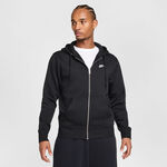 Ropa Nike Nike Club Bb Full-Zip Sudadera Con Cremallera Hombres-Negro