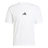 Essentials Small Logo Camiseta de manga corta Hombres - blanco, 