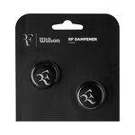 Accesorios para raquetas Wilson Wilson RF Antivibradores Pack De 2-Negro