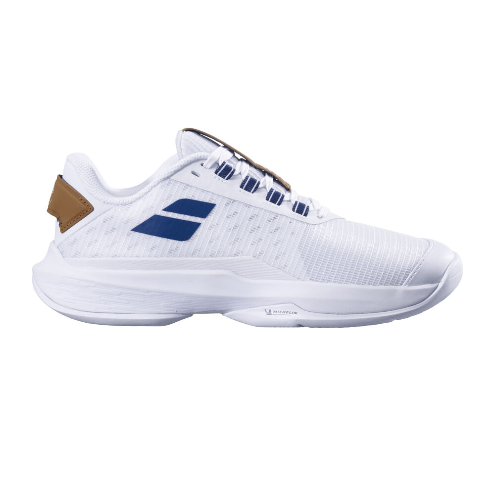 Babolat Jet Tere 2 Zapatilla Todas Las Superficies Mujeres-Blanco,Azul Oscuro