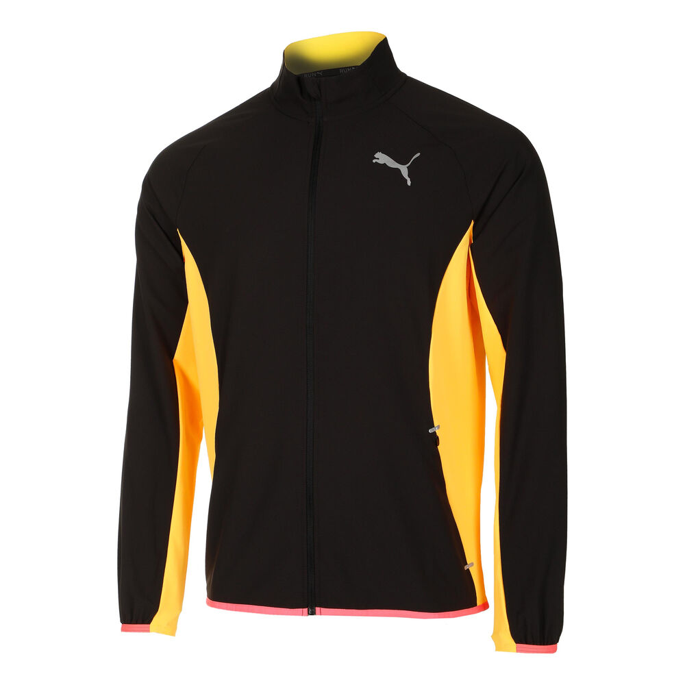 Puma Run Elite Ultraweave Chaqueta para correr Hombres - negro, naranja