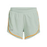 Fly-By Elite 3in Shorts Mujeres-Verde,Naranja