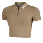Ropa de tenis JLindeberg JLindeberg Naomi  Polo Mujeres-beige