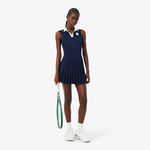 Lacoste Lacoste Vestido Mujeres - azul oscuro