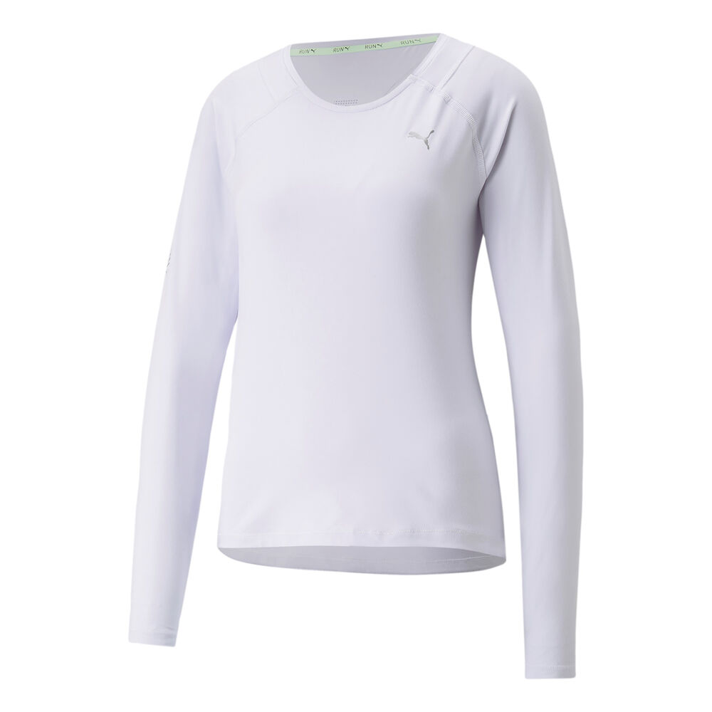 Puma Run Cloudspun Camiseta De Manga Larga Mujeres - Morado