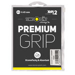 Sobregrips Tennis-Point Tennis-Point Premium Grip weiß 12er