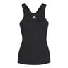 Y Camiseta De Tirantes Mujeres-Negro Mate