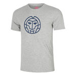 Ropa BIDI BADU BIDI BADU Big Logo Chill Camiseta de manga corta Hombres - gris, 
