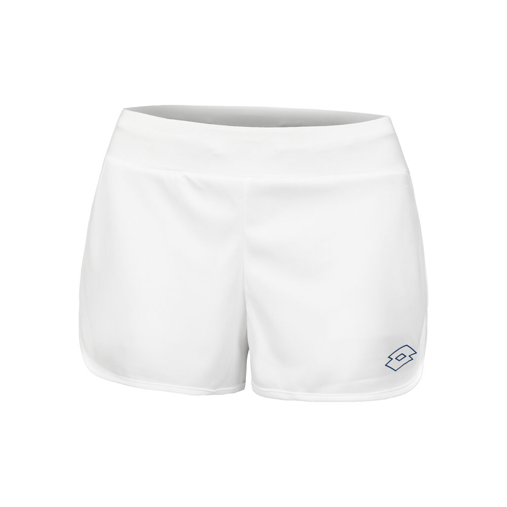 Lotto Squadra III Shorts Mujeres-Blanco
