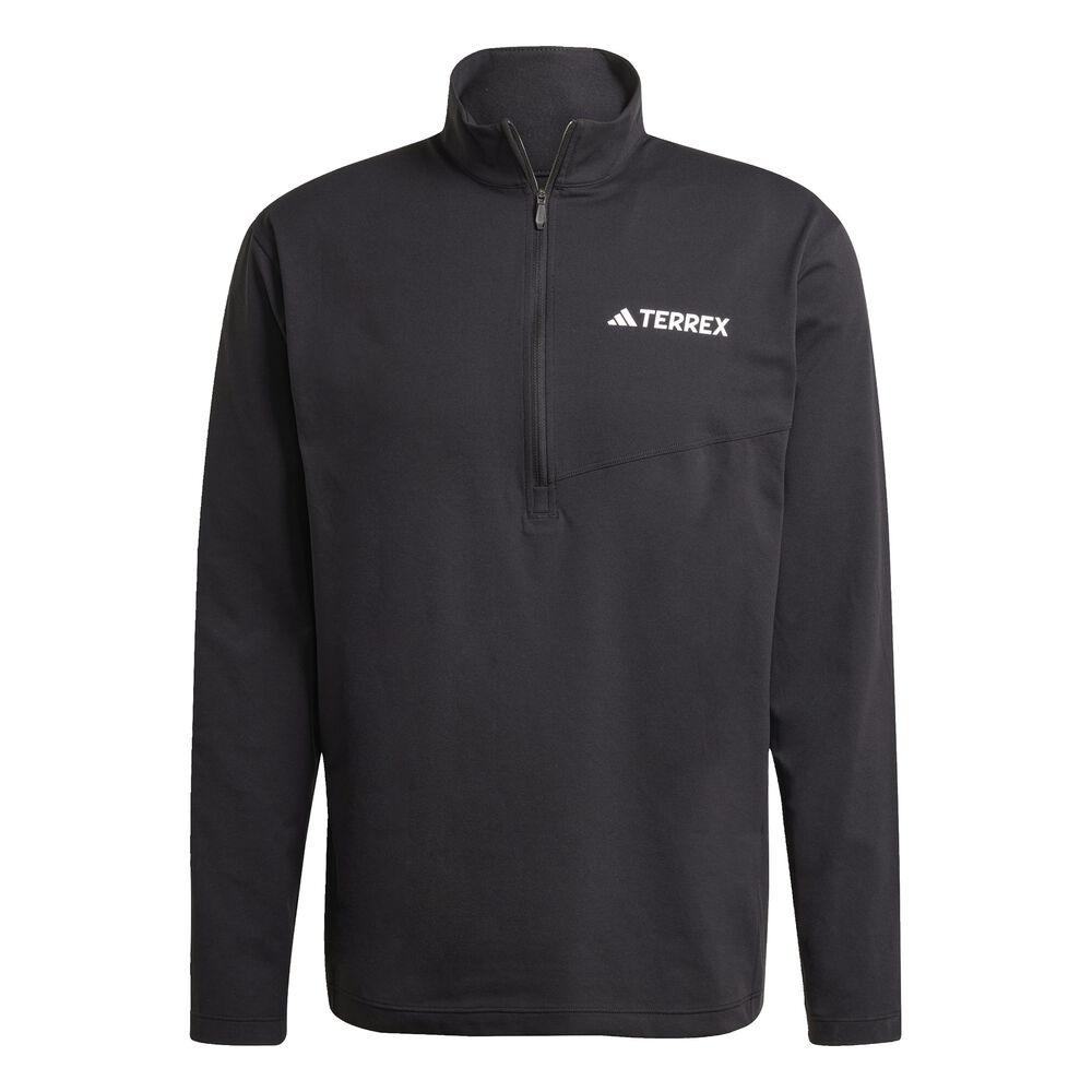 adidas Terrex MT Half-Zip Camiseta De Running Hombres - Negro