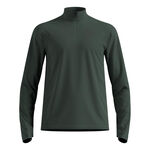 Ropa Odlo Odlo Essential Thermal Midlayer 1/2 Zip Camiseta De Running Hombres-Oliva