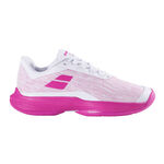 Zapatillas de tenis Babolat Babolat Jet Tere 2 Zapatilla todas las superficies Mujeres - blanco, rosa