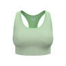 Seamless Medium Padded Sujetador Deportivo Mujeres-Mint