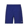 Club 7in Shorts Hombres-Azul,Plateado