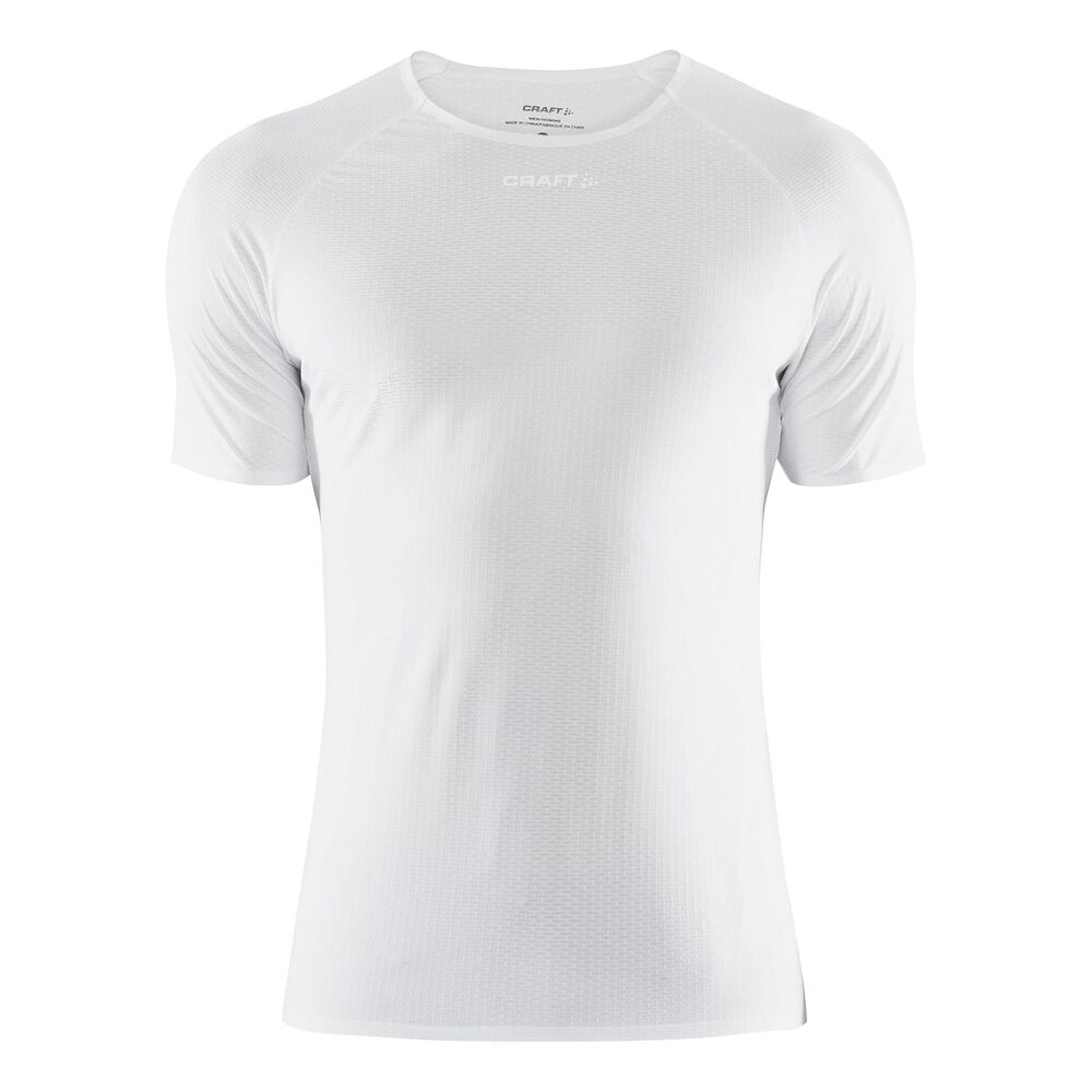 Craft Pro Dry Nanoweight Camiseta De Manga Corta Hombres - Blanco