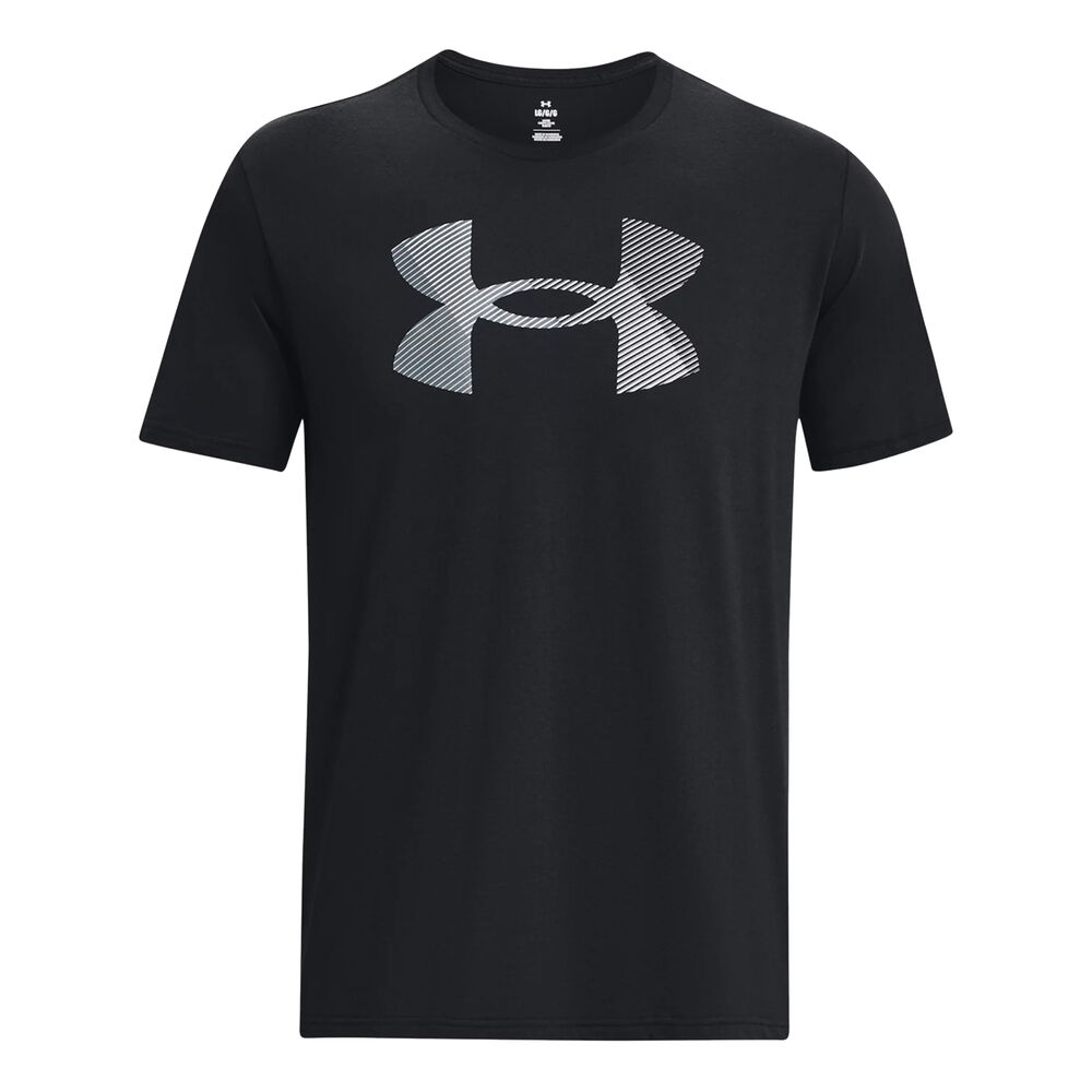 Under Armour Big Logo Fill Camiseta De Manga Corta Hombres - Negro