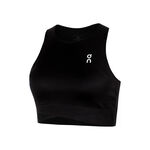 Ropa On On Court Crop Camiseta De Tirantes Mujeres-Negro