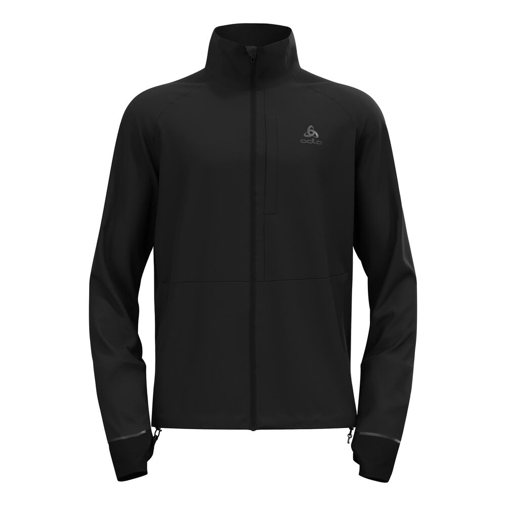 Odlo Zeroweight Pro Warm Chaqueta Para Correr Hombres-Negro
