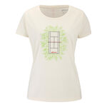 Ropa Babolat Babolat EX Message Camiseta de manga corta Mujeres-crema