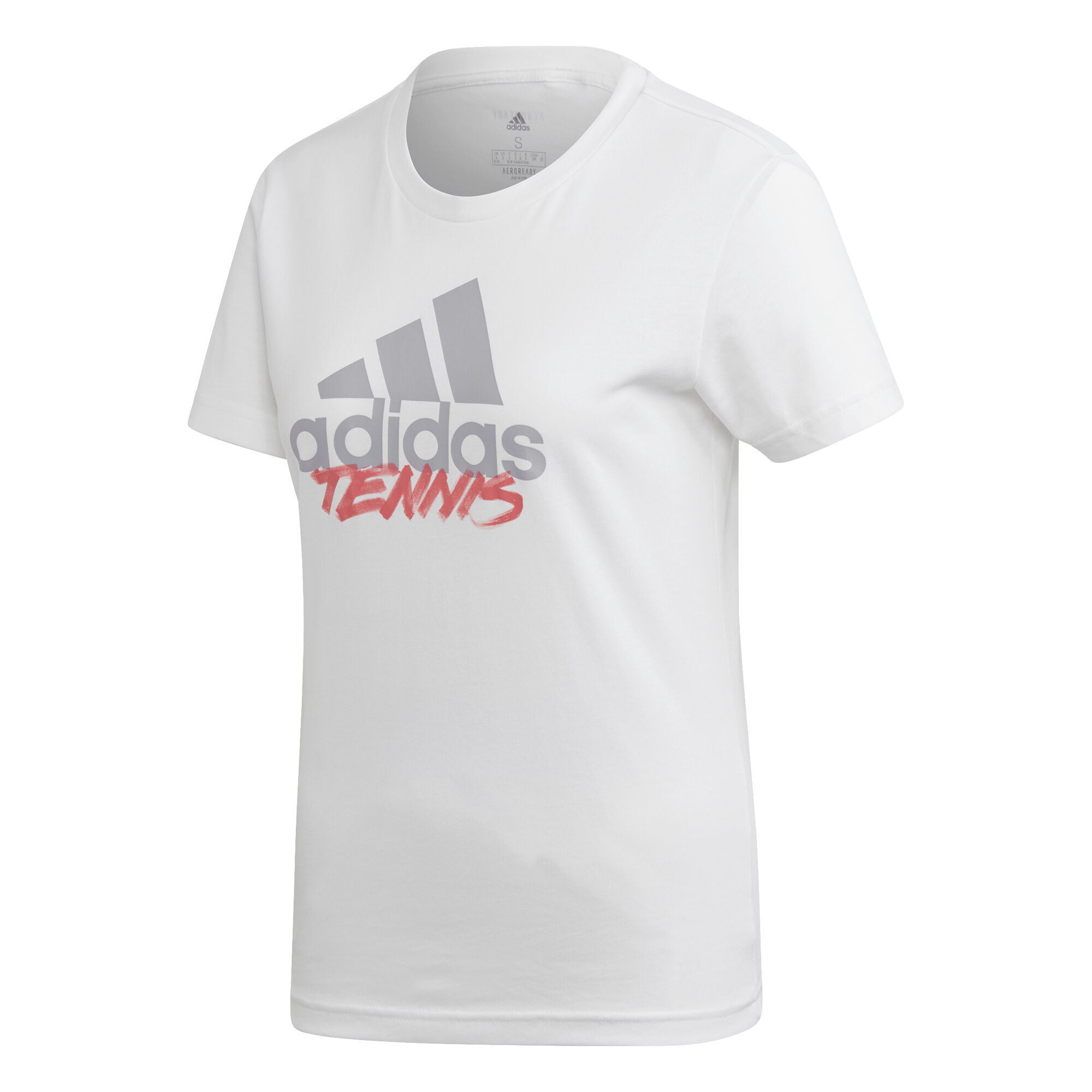 pubertad superficial granja adidas Adi Tennis Camiseta De Manga Corta Mujeres - Blanco, Gris Claro  compra online | Tennis-Point