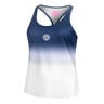 Crew Gradiant Camiseta De Tirantes Mujeres-Azul Oscuro,Blanco