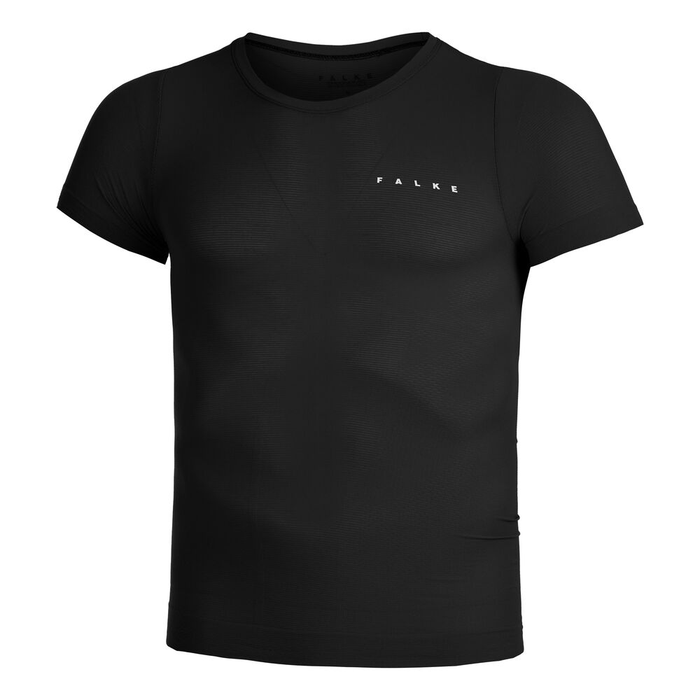 Falke Regular Camiseta De Running Hombres - Negro