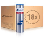 Pelotas De Tenis Babolat Team 4er 18 Dosen im Umkarton