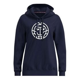 Imagen de Crew Logo Sudadera Con Capucha Mujeres-Azul Oscuro