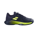 Zapatillas de tenis Babolat Babolat Propulse 3 Zapatilla tierra batida Ni&ntilde;os - negro, amarillo ne&oacute;n