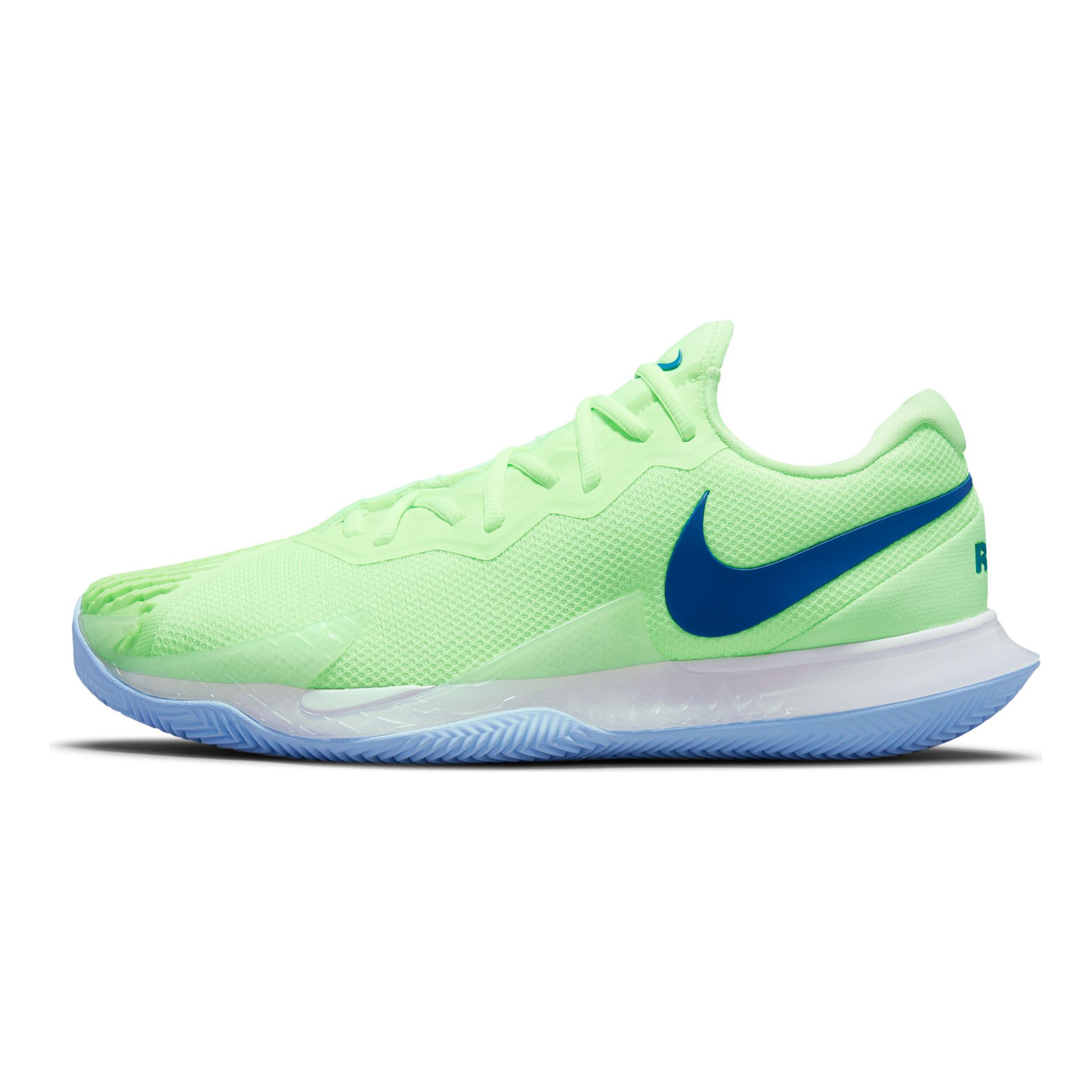 Rafael Nadal Air Zoom Vapor Cage 4 Zapatilla Tierra Batida Hombres Verde Ne n Azul