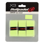 Sobregrips Bullpadel Bullpadel GB-1200 COMFORT-Amarillo Ne&oacute;n